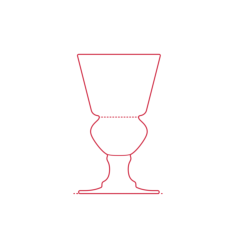 Objects Cocktail Glasses Absinthe Glass Silhouette Svg Vector, Free Vectors File